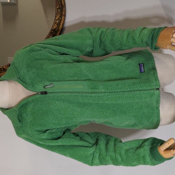 Patagonia Jackets & Blazers - Patagonia R2 women's jacket coat gecko green size medium EUC 25145fb